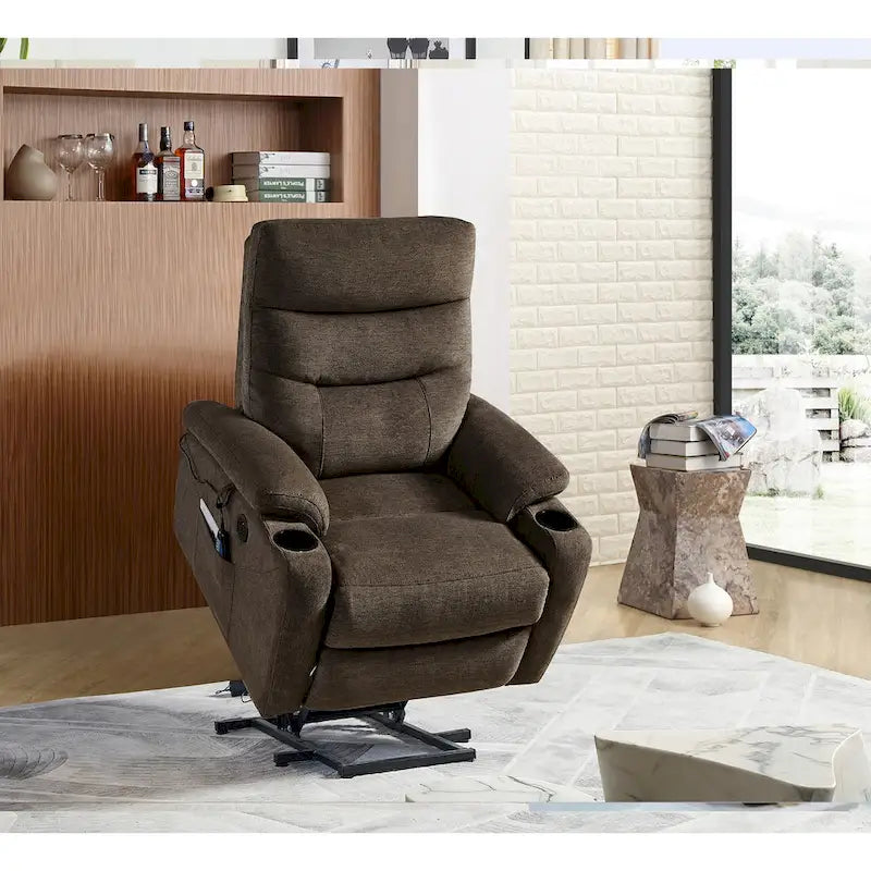 Christopher Knight Home Electric Power Lift Recliner Chair with Massage