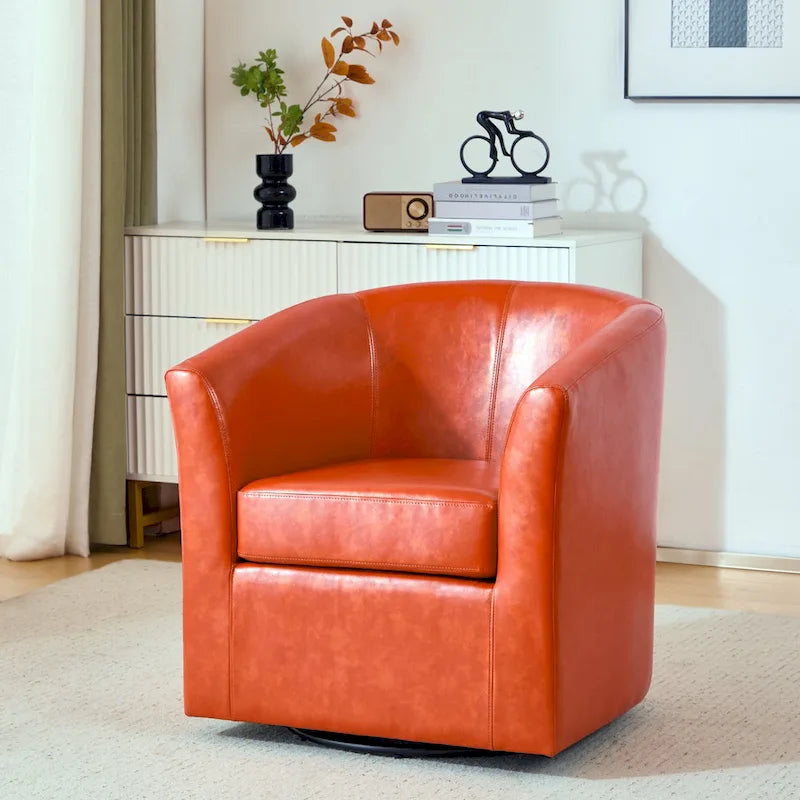 Drehbarer Clubsessel - 29.00 T x 30.20 B x 30.50 H