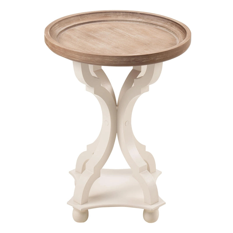Rustic Farmhouse Cottagecore Accent End Table