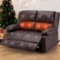Zweisitziges Relaxsofa mit Heiz- und Massagefunktion