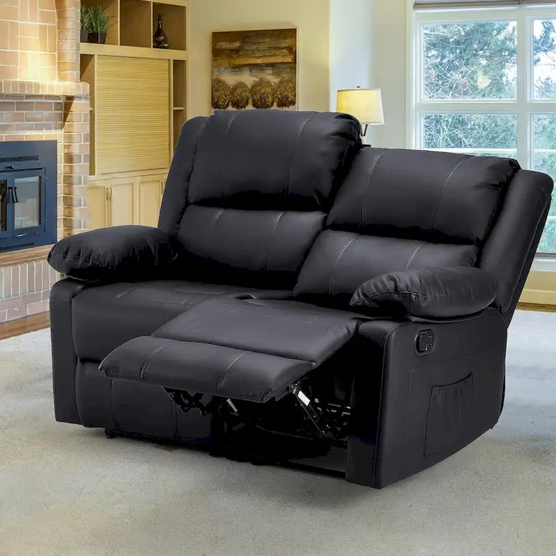 Zweisitziges Relaxsofa mit Heiz- und Massagefunktion