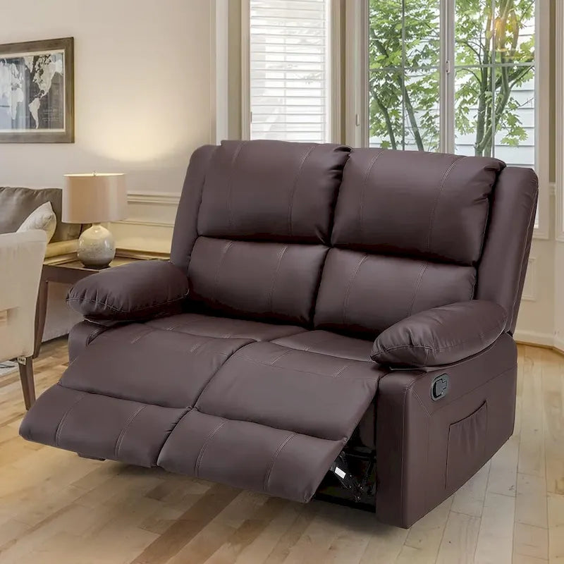 Zweisitziges Relaxsofa mit Heiz- und Massagefunktion