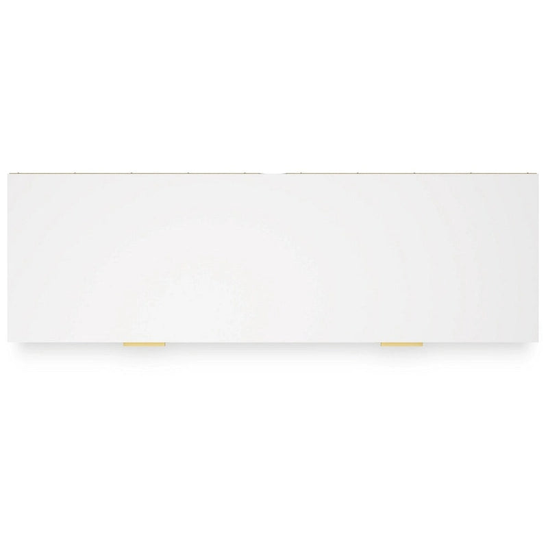 White/Gold Dresser